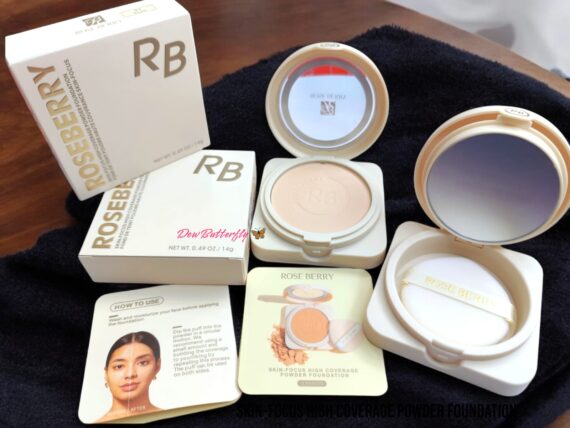 Roseberry High Coverage Powder Foundation