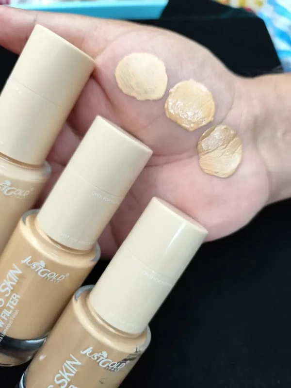 Just Gold Glass Skin Glow Filter Foundation